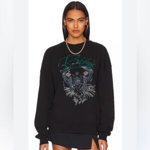 Anine Bing Kenny Black Panther Sweatshirt